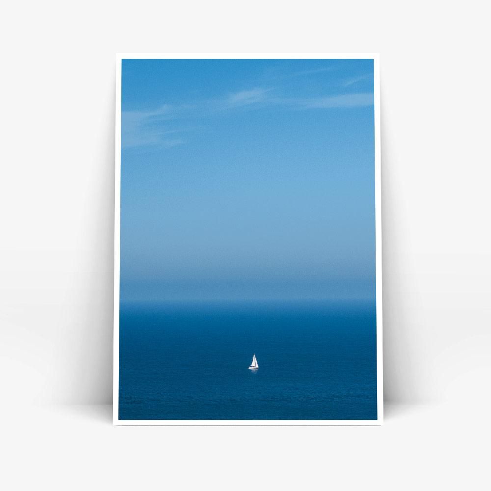 Постер "Deep Blue" на Monochrome Hub Gallery от Флор Декор