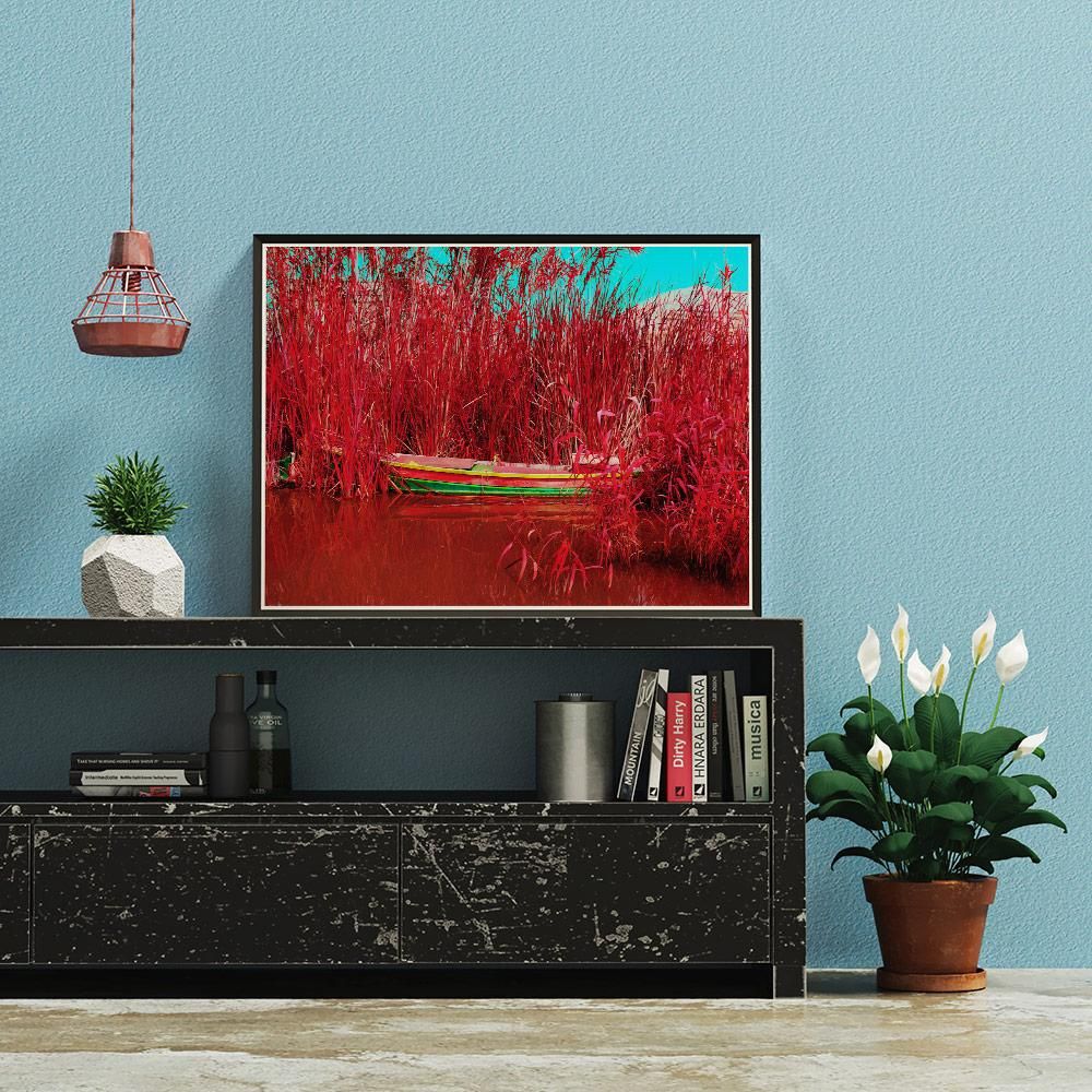 Постер "Albufera-Infrared-II" на Monochrome Hub Gallery от Флор Декор