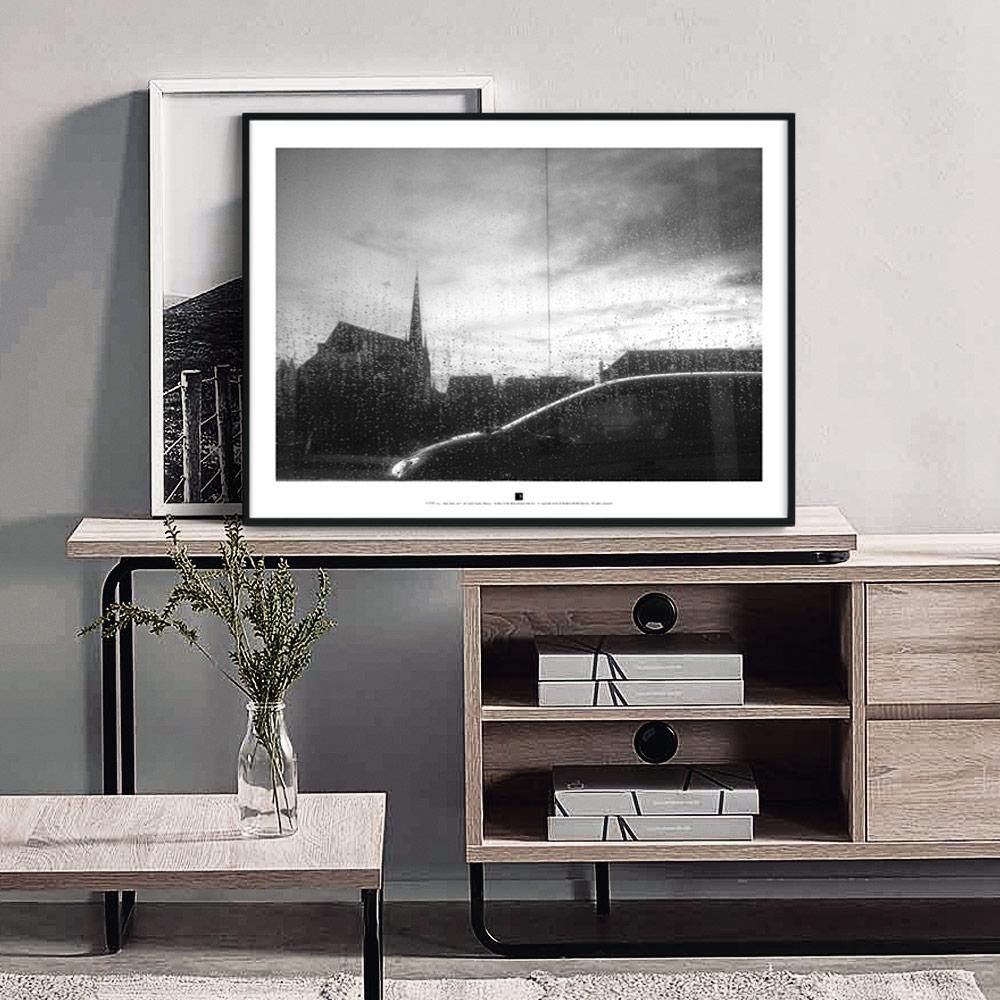 Постер "Rain, Paris-I" на Monochrome Hub Gallery от Флор Декор