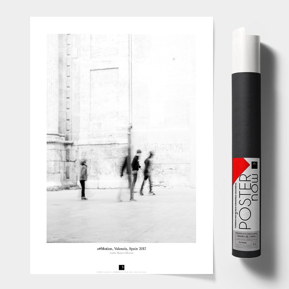 Постер "e#Motion, Valencia" на Monochrome Hub Gallery от Флор Декор