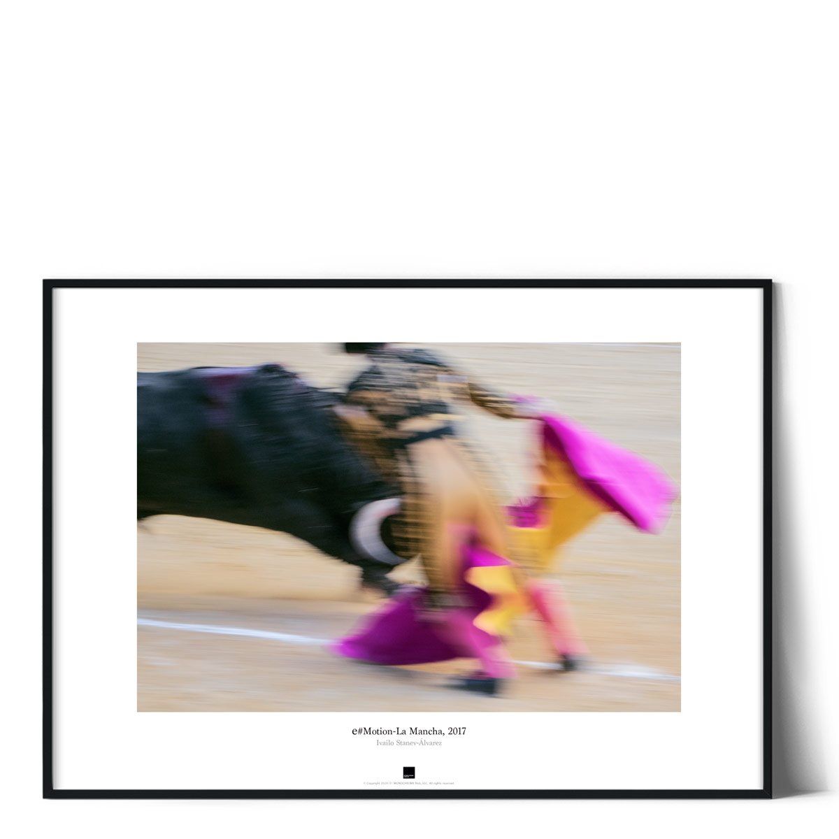 Постер "e#Motion-La Mancha" на Monochrome Hub Gallery от Флор Декор