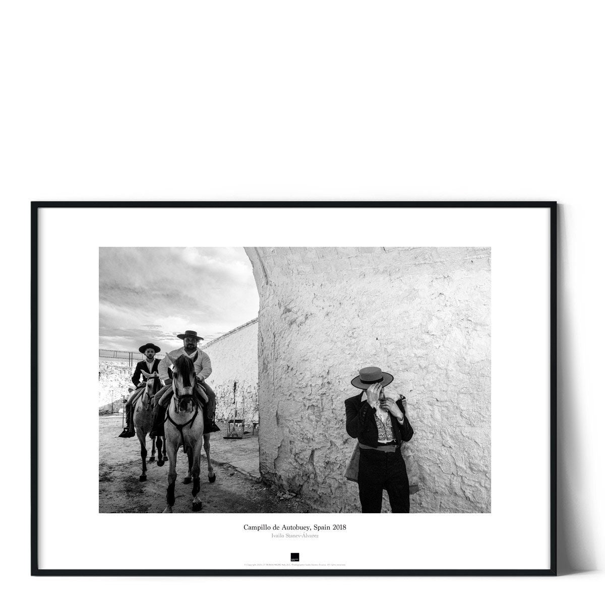 Постер "Campillo de Autobuey" на Monochrome Hub Gallery от Флор Декор