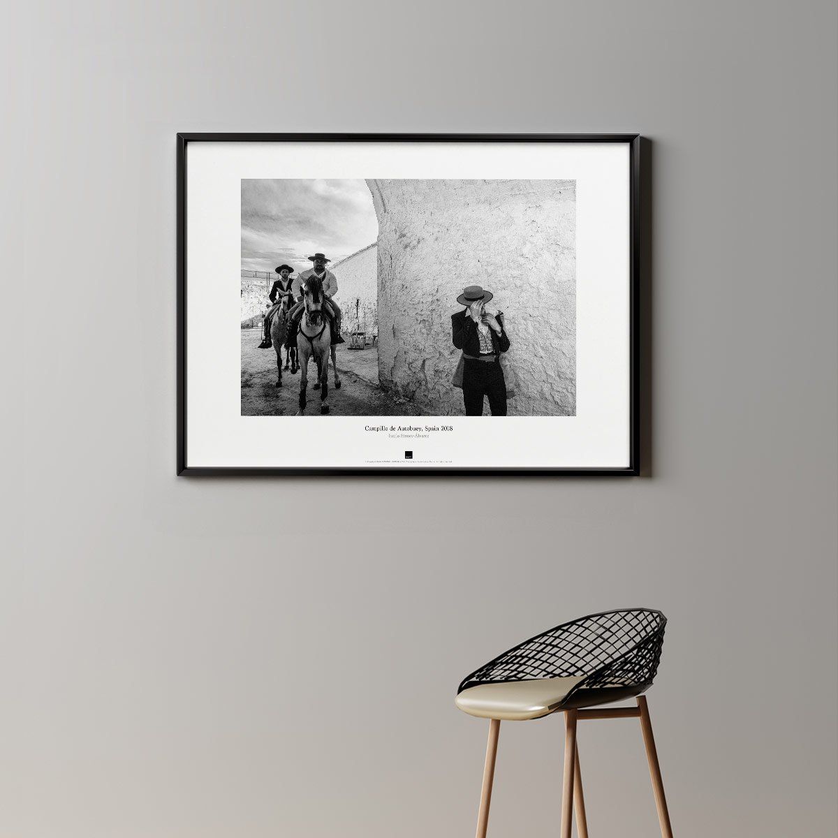 Постер "Campillo de Autobuey" на Monochrome Hub Gallery от Флор Декор