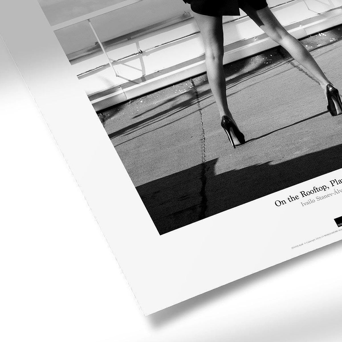 Постер "On the rooftop-I" на Monochrome Hub Gallery от Флор Декор