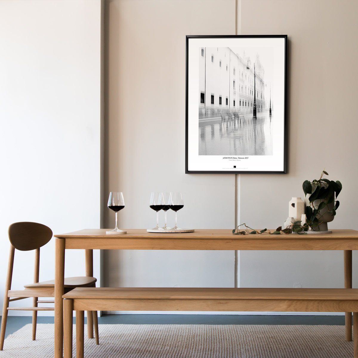 Постер "e#Motion, Rain" на Monochrome Hub Gallery от Флор Декор