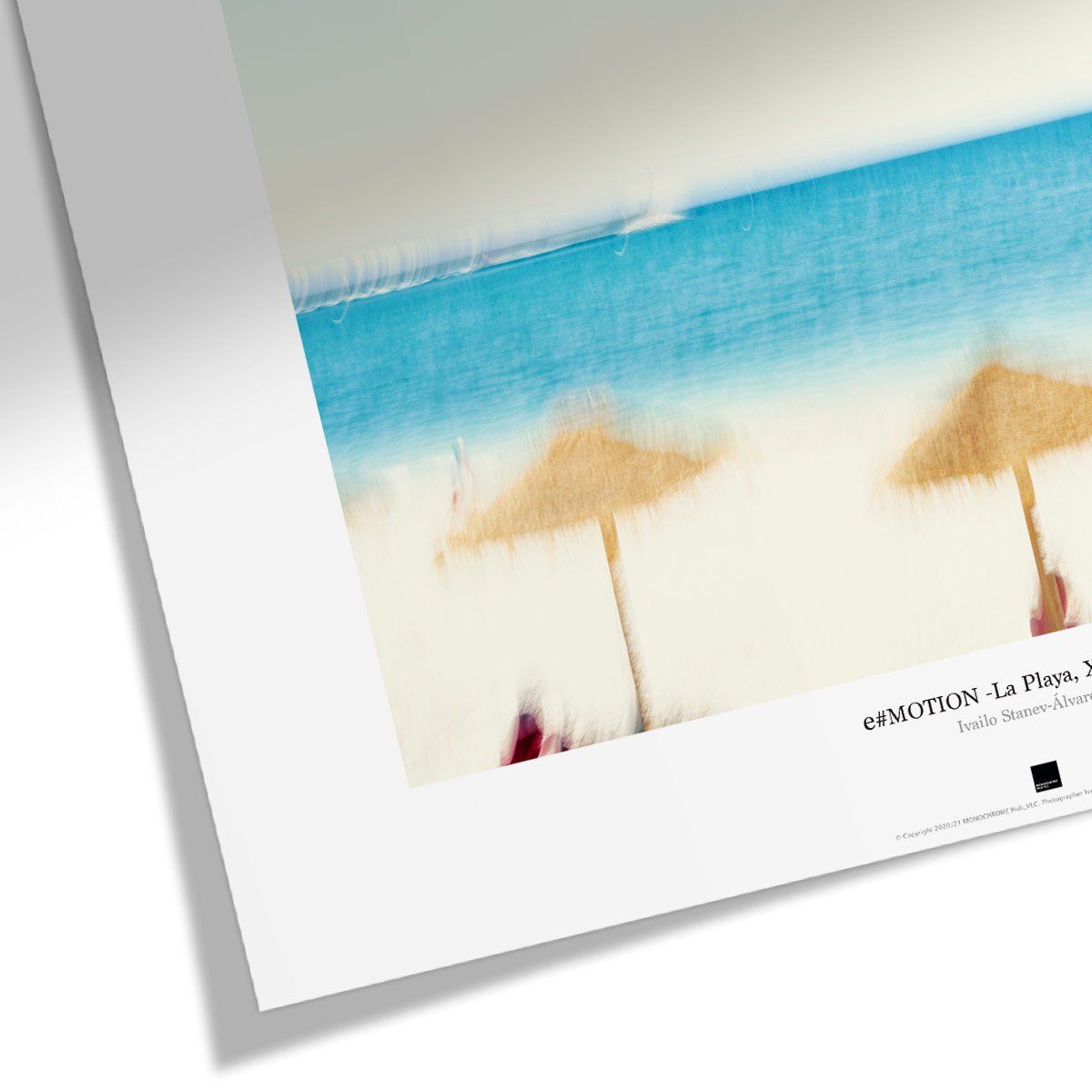 Постер "e#Motion-La Playa, Xàbia" на Monochrome Hub Gallery от Флор Декор