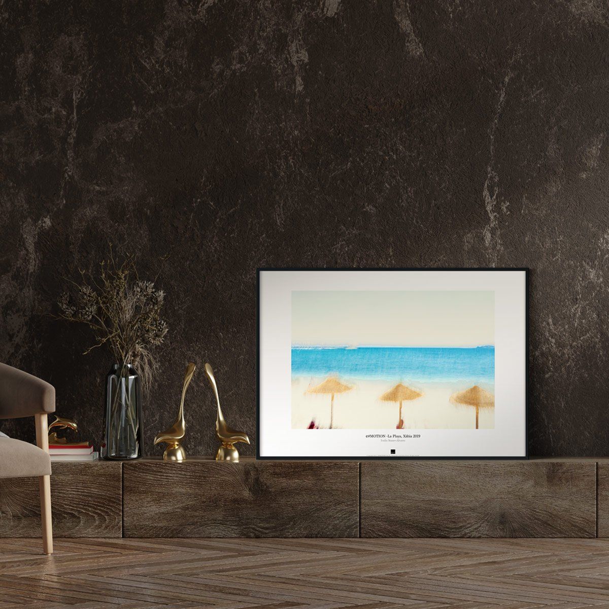 Постер "e#Motion-La Playa, Xàbia" на Monochrome Hub Gallery от Флор Декор