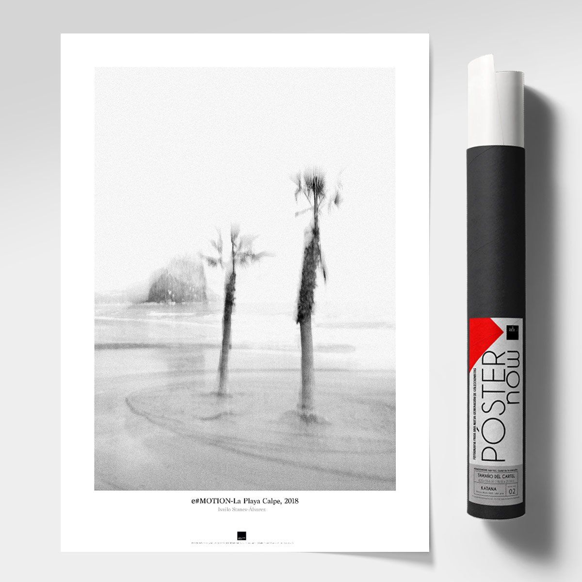 Постер "e#Motion-La Playa, Calpe" на Monochrome Hub Gallery от Флор Декор
