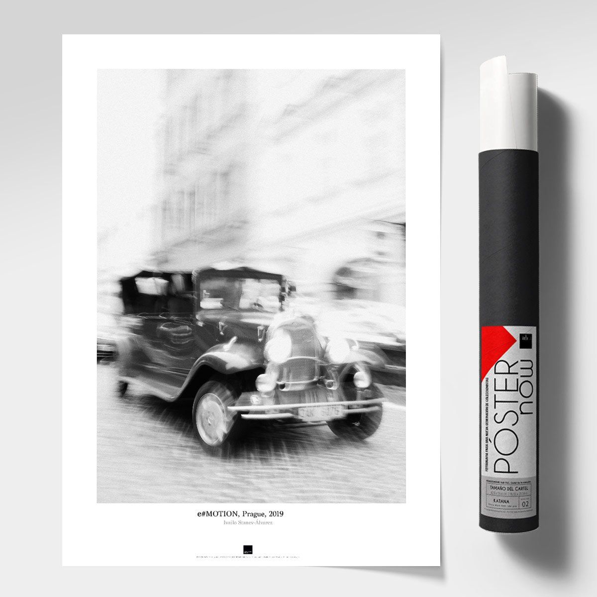 Постер "e#Motion, Prague" на Monochrome Hub Gallery от Флор Декор