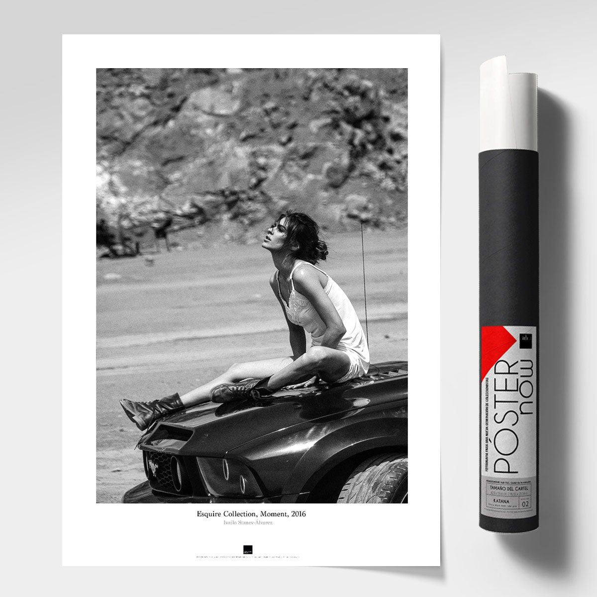 Постер "Moment" на Monochrome Hub Gallery от Флор Декор