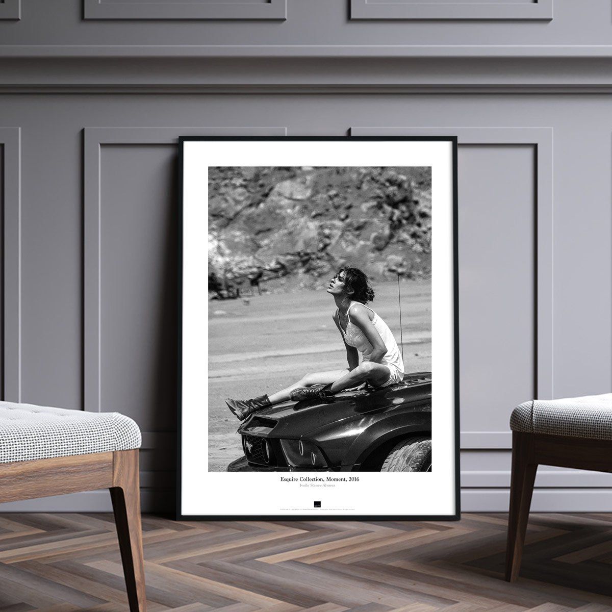 Постер "Moment" на Monochrome Hub Gallery от Флор Декор