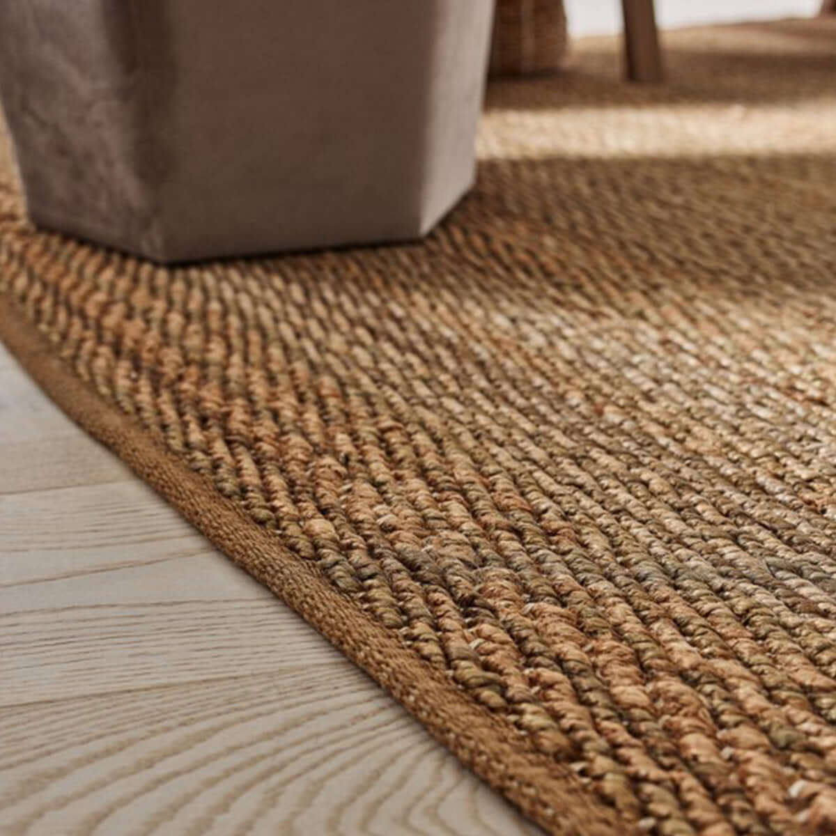 Ќилим 170 X 240 JUTE 586/1 - природен