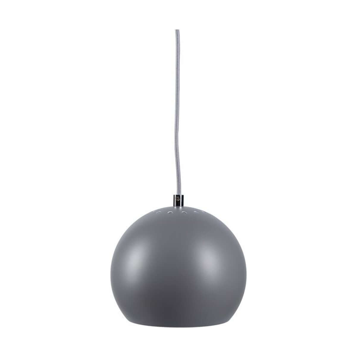 Метална висечка ламба BALL 100208 - сива