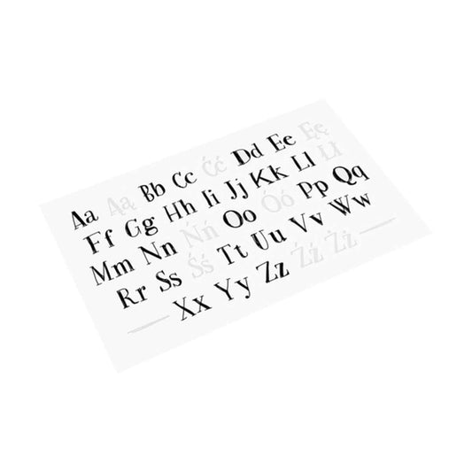 Подлога за биро ALPHABET