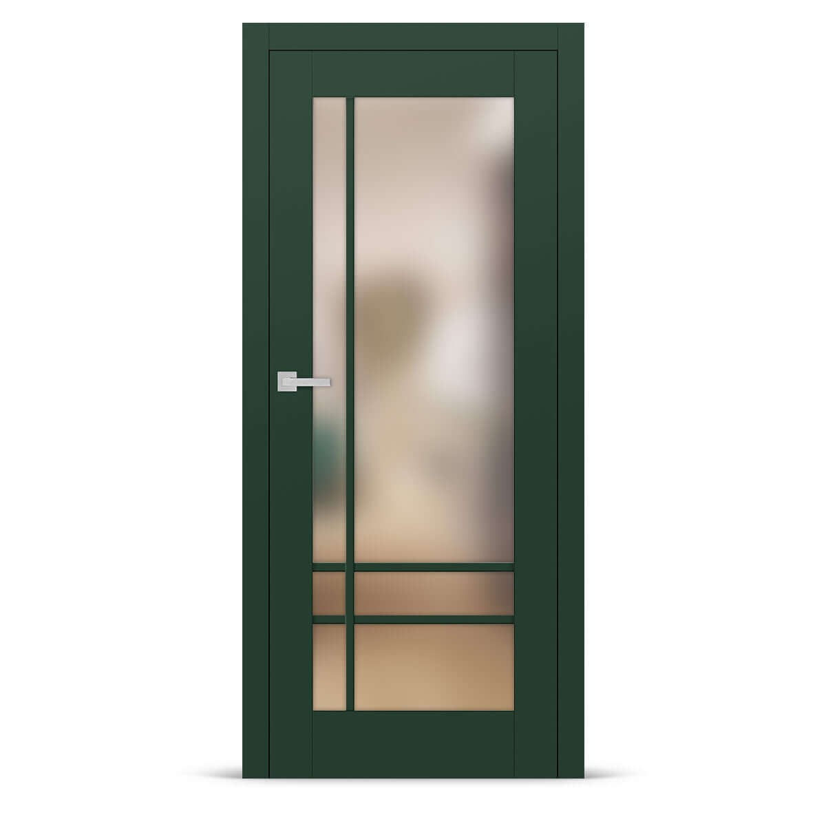 Врата ERKADO - AMARYLIS 6, Цвят: ST CPL Тъмнозелено от Флор Декор