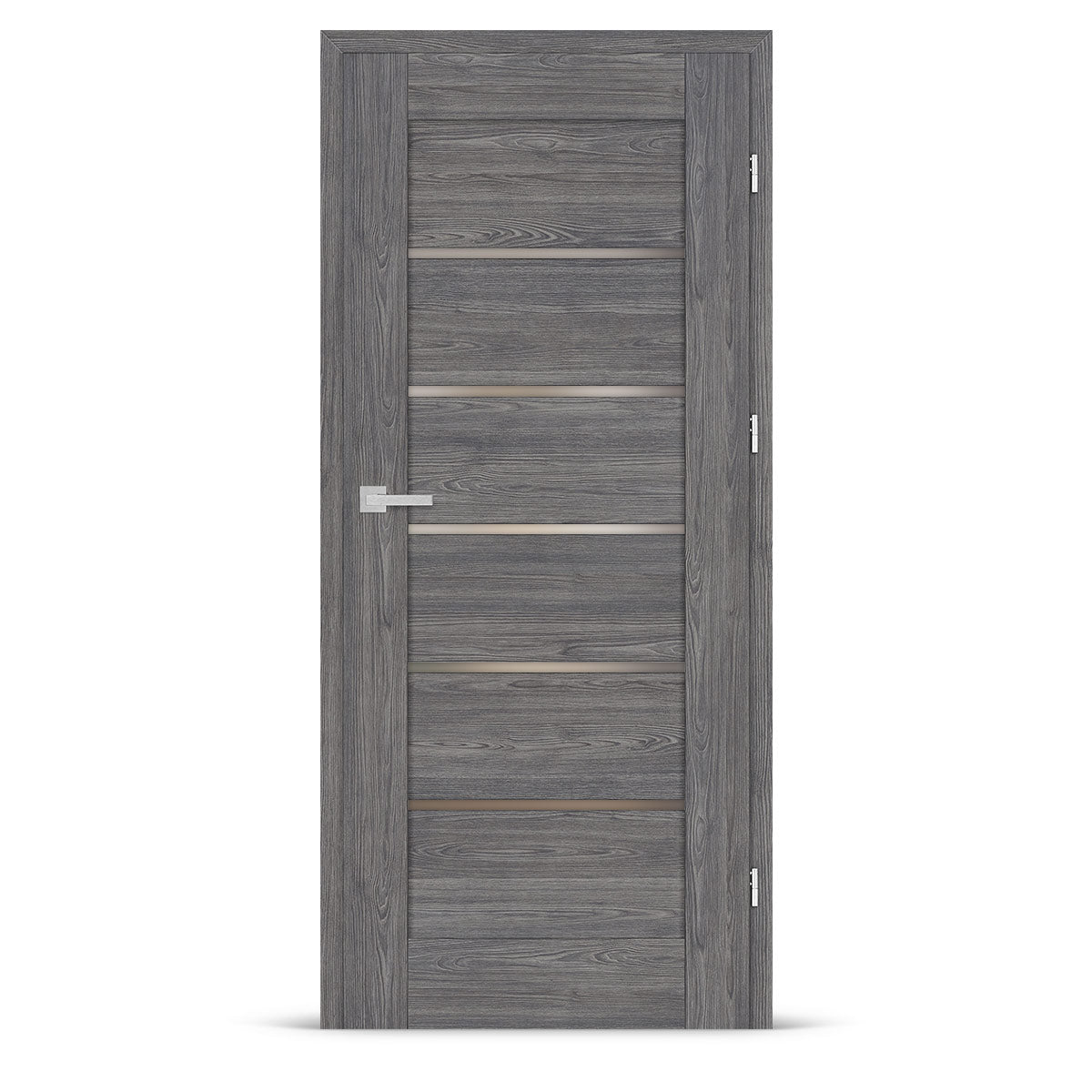 Врата ERKADO - DAGLEZJA 1, Цвят: PREMIUM Ясен Графит от Флор Декор