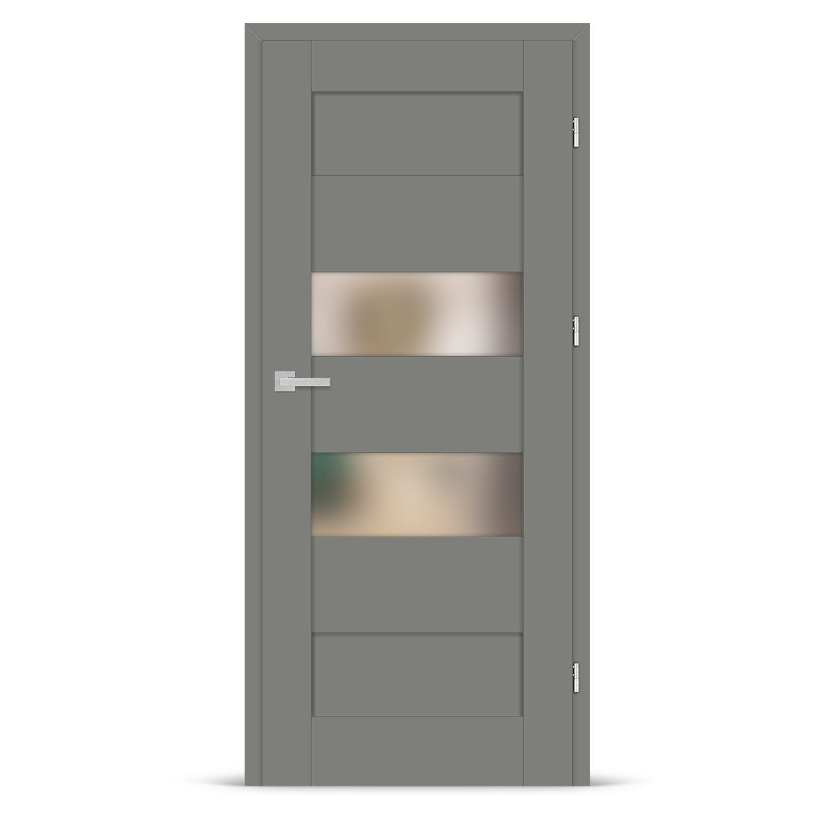 Врата ERKADO - DEBECJA 5, Цвят: ST CPL Светлосив от Флор Декор