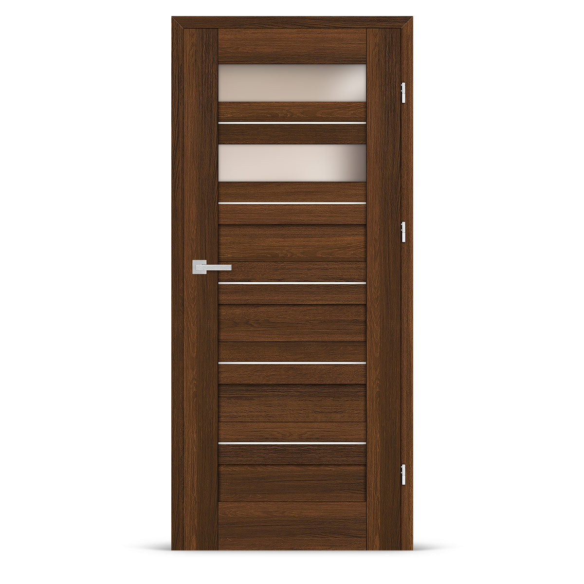 Врата ERKADO - FLOKS 4, Цвят: GREKO Орех от Флор Декор