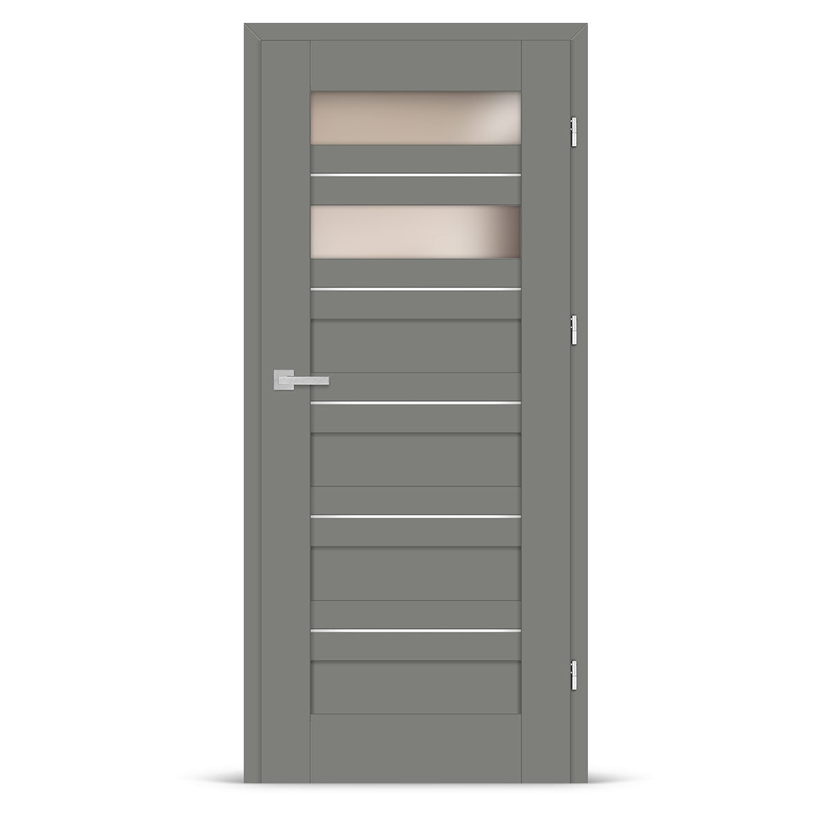 Врата ERKADO - FLOKS 4, Цвят: ST CPL Светлосив от Флор Декор