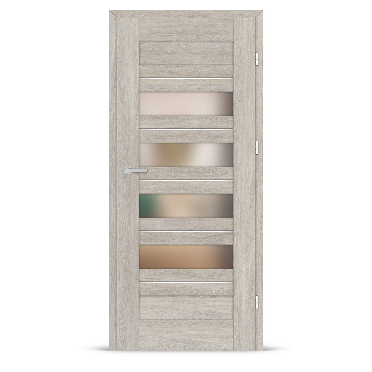 Врата ERKADO - FLOKS 5, Цвят: GREKO Сив Дъб от Флор Декор