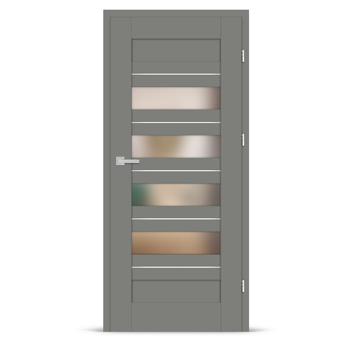 Врата ERKADO - FLOKS 5, Цвят: ST CPL Светлосив от Флор Декор