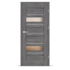 Врата ERKADO - FLOKS 6, Цвят: PREMIUM Ясен Графит от Флор Декор