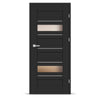 Врата ERKADO - FLOKS 6, Цвят: ST CPL Черно от Флор Декор
