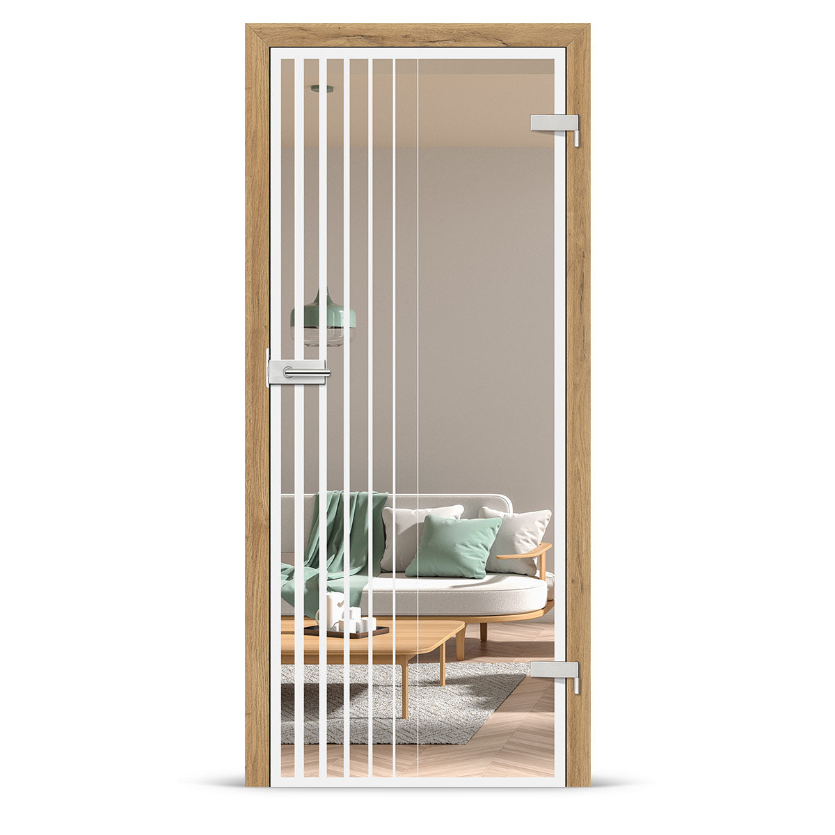 Врата ERKADO - GRAF 43, Цвят: PREMIUM Естествен Дъб от Флор Декор
