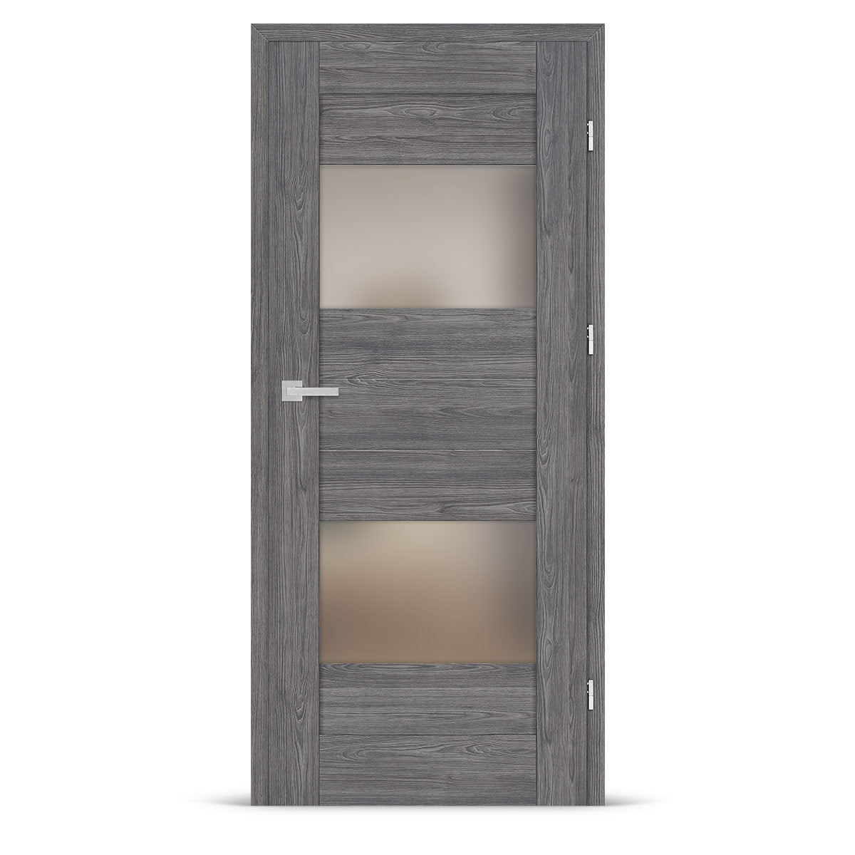 Врата ERKADO - HIACYNT 2, Цвят: PREMIUM Ясен Графит от Флор Декор