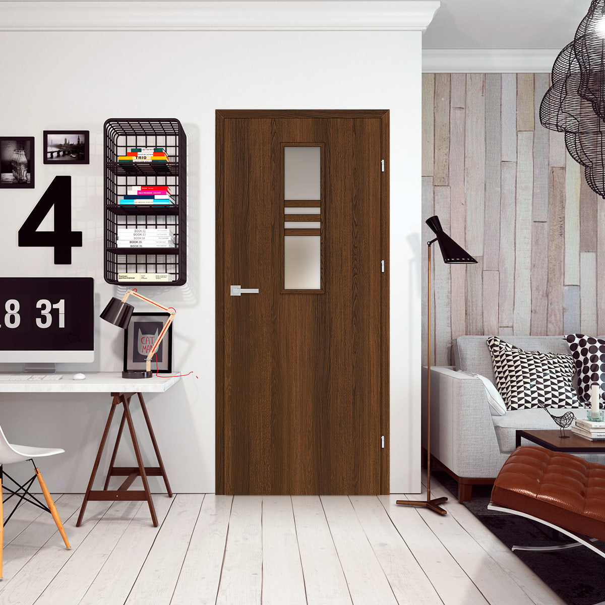 Врата ERKADO - LORIENT 2, Цвят: GREKO Бяло от Флор Декор