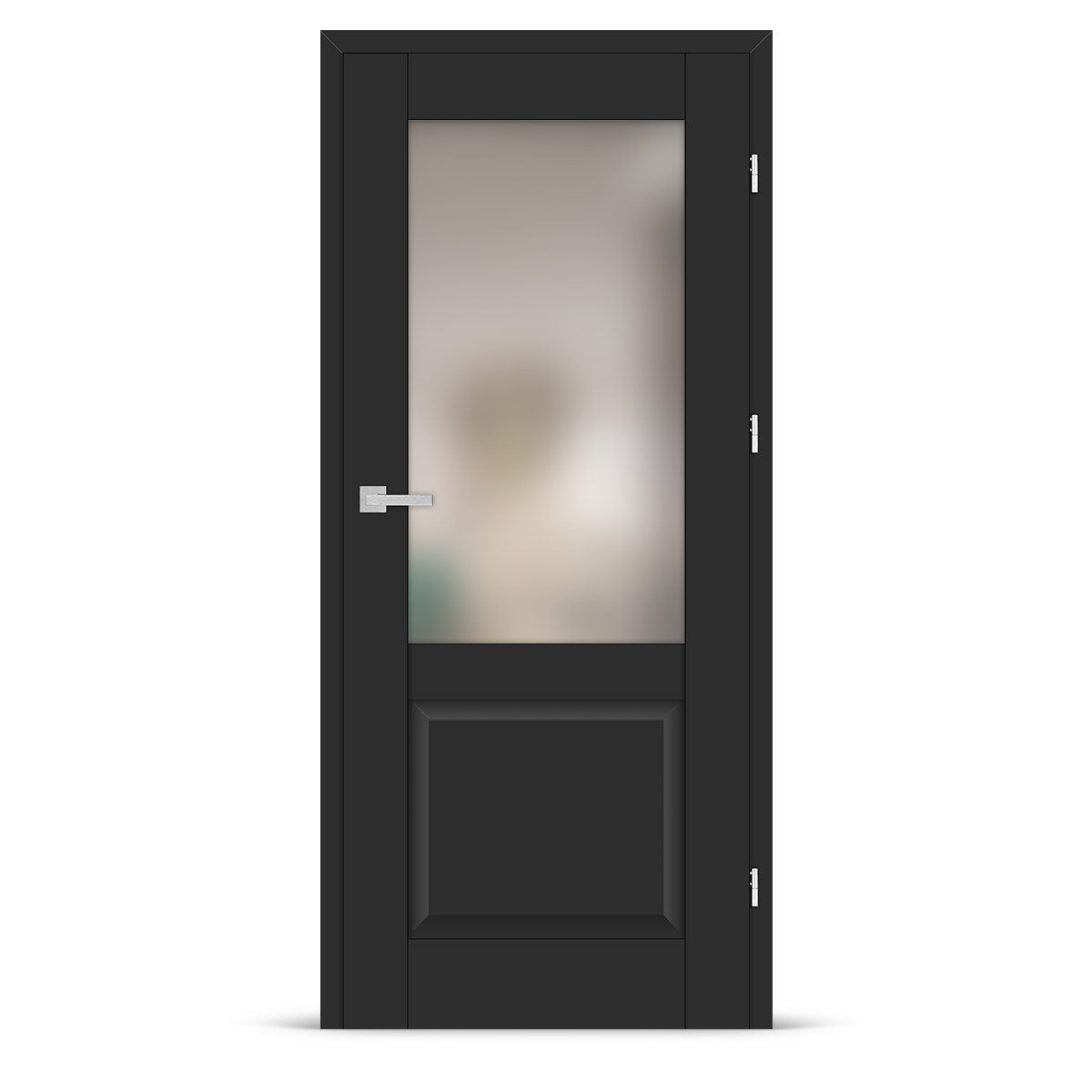 Врата ERKADO - NEMEZJA 7, Цвят: ST CPL Черно от Флор Декор