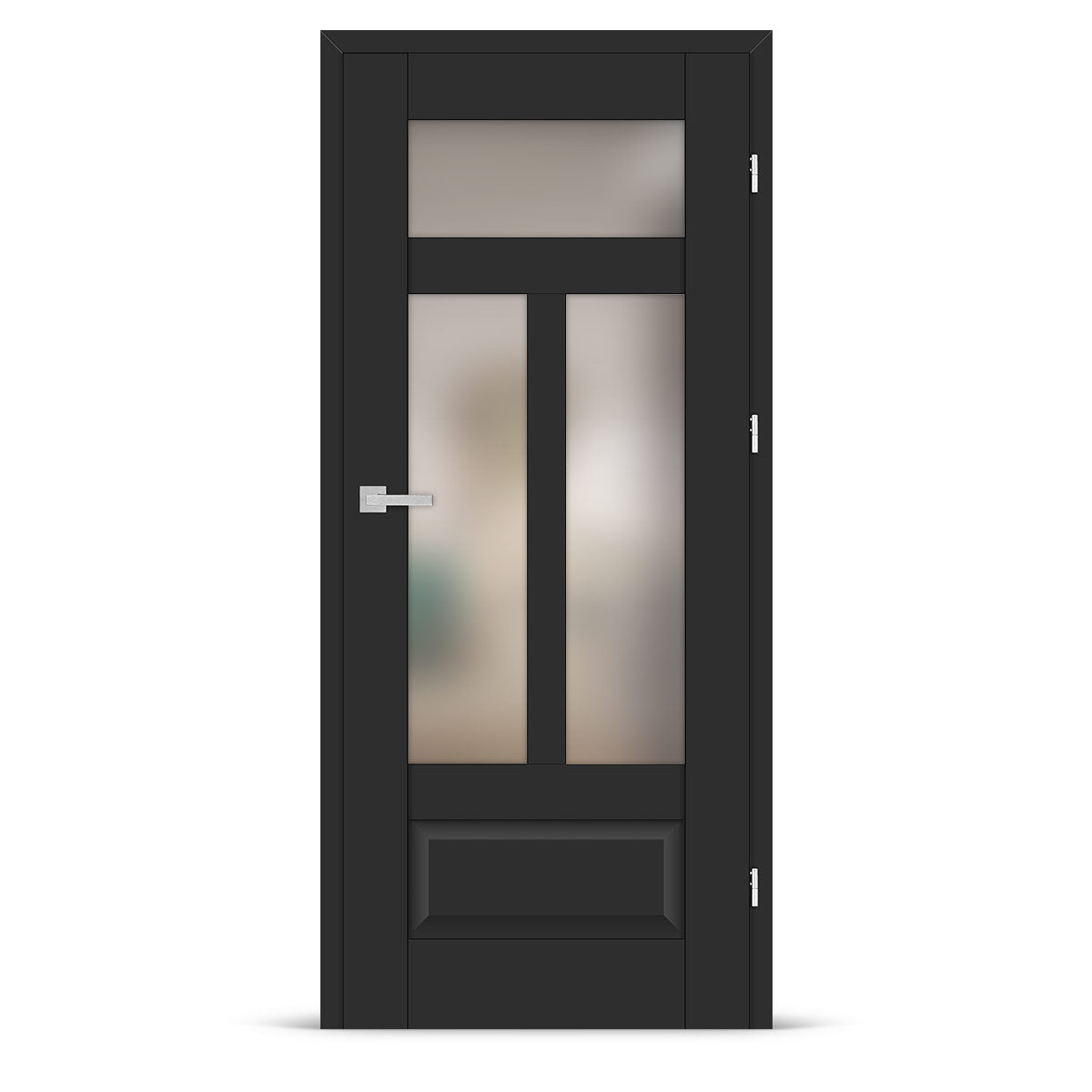 Врата ERKADO - NEMEZJA 9, Цвят: ST CPL Черно от Флор Декор