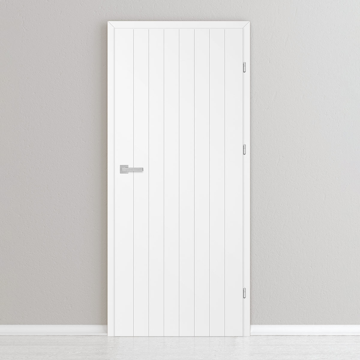 Лакирана врата ERKADO - BALDUR 7, Цвят: UV ЛАК - Титаниево бяло от Флор Декор