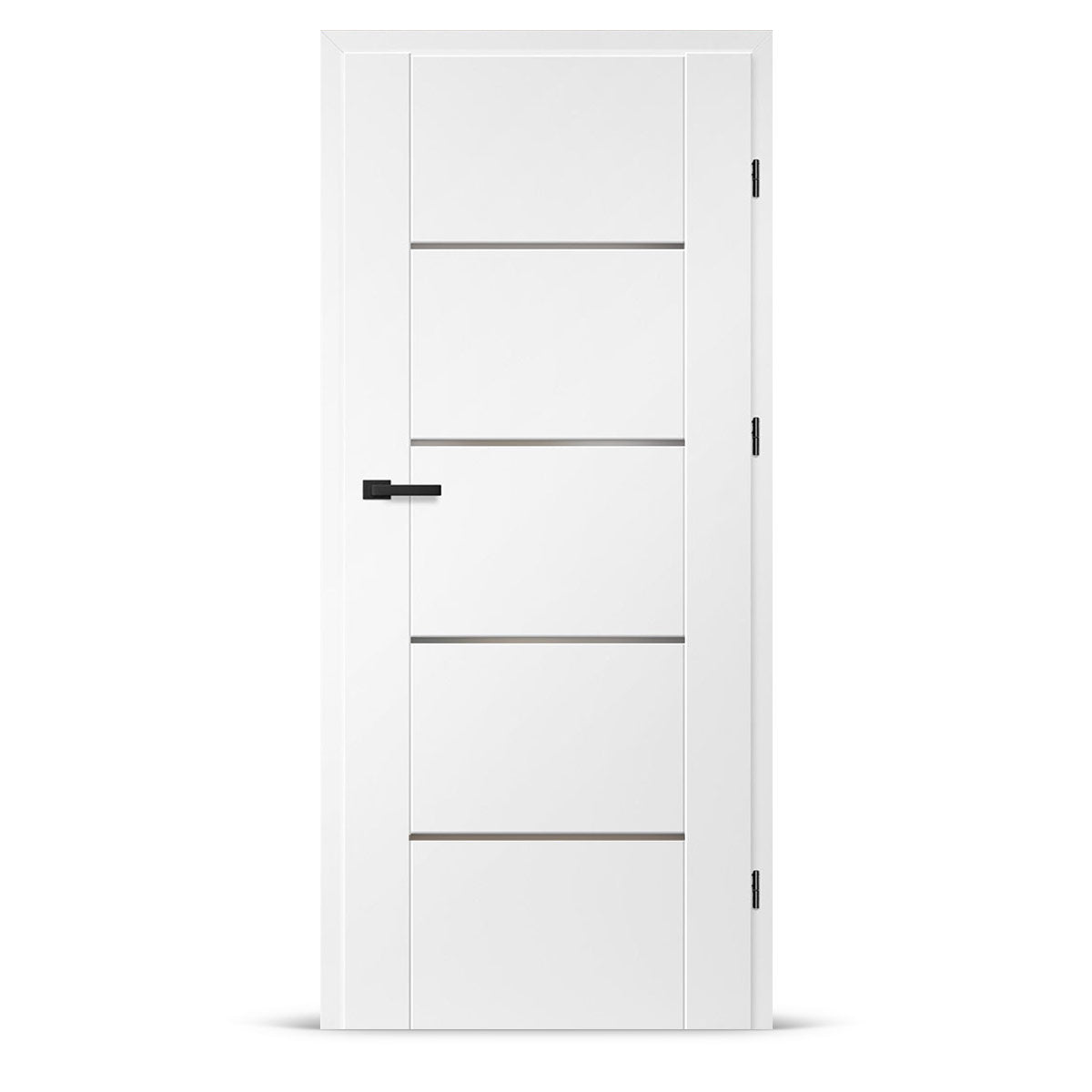 Лакиранa вратa ERKADO - LAURENCJA 1, Цвят: UV ЛАК - Титаниево бяло от Флор Декор