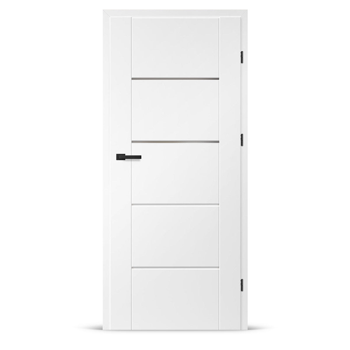 Лакиранa вратa ERKADO - LAURENCJA 2, Цвят: UV ЛАК - Титаниево бяло от Флор Декор