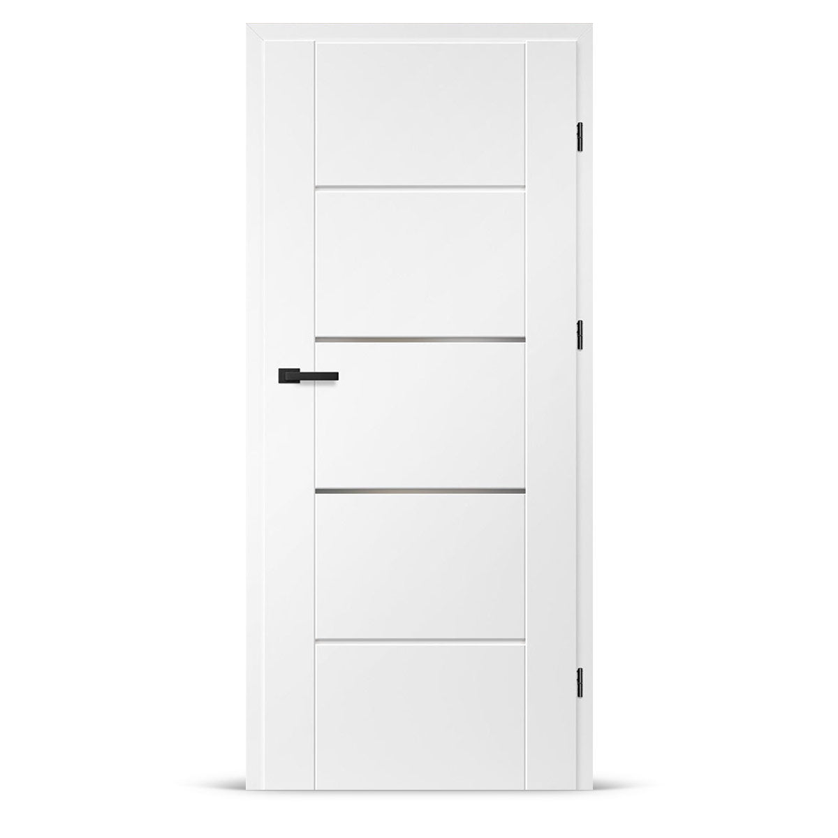 Лакиранa вратa ERKADO - LAURENCJA 5, Цвят: UV ЛАК - Титаниево бяло от Флор Декор