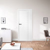 Лакирана врата ERKADO - MILDA 1, Цвят: UV ЛАК - Титаниево бяло от Флор Декор