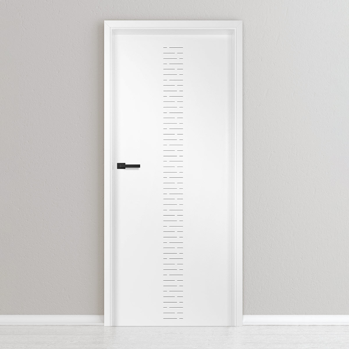 Лакирана врата ERKADO - MILDA 3, Цвят: UV ЛАК - Титаниево бяло от Флор Декор