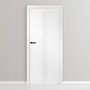 Лакирана врата ERKADO - MILDA 3, Цвят: UV ЛАК - Титаниево бяло от Флор Декор