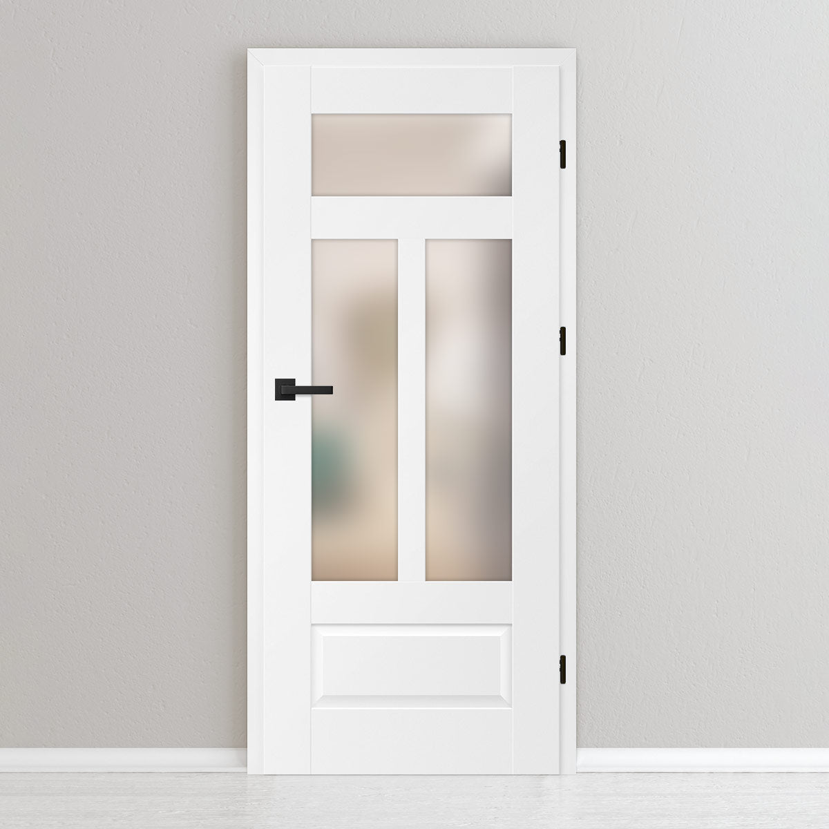 Лакирана врата ERKADO - NEMEZJA 9, Цвят: UV ЛАК - Титаниево бяло от Флор Декор