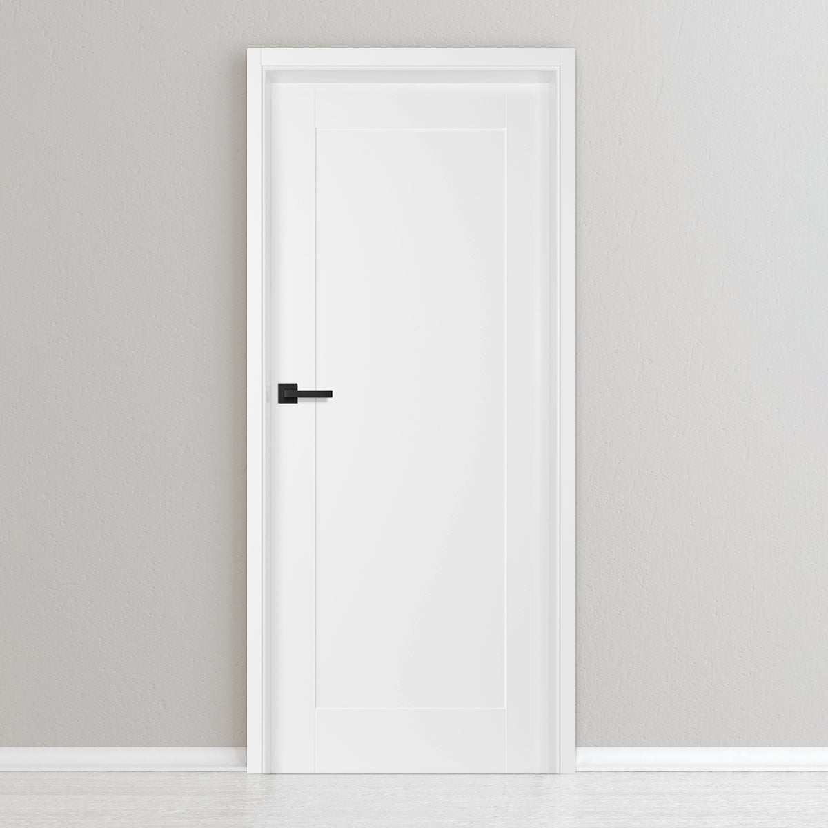 Лакирана врата ERKADO - TURAN 2, Цвят: UV ЛАК - Титаниево бяло от Флор Декор