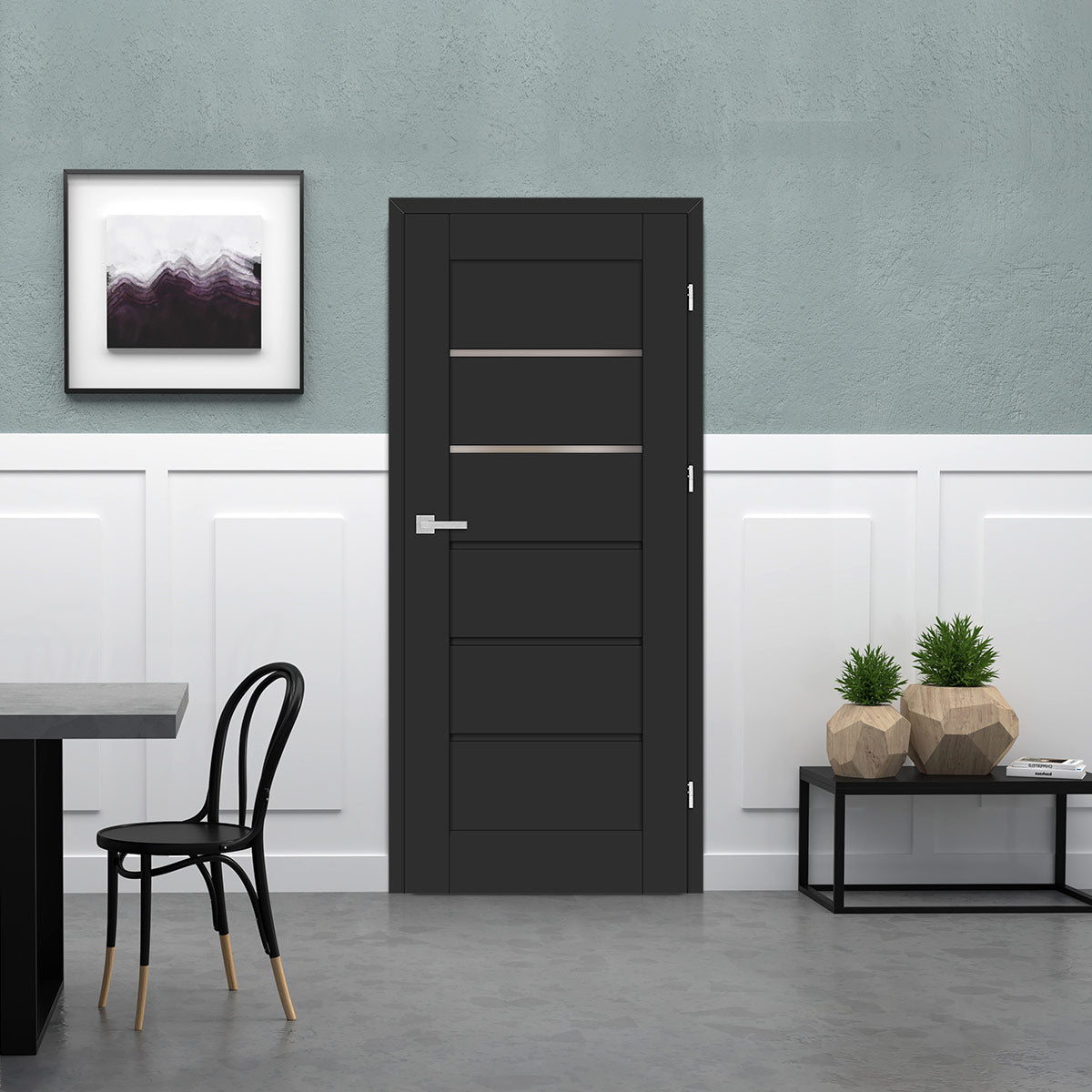 Врата ERKADO - DAGLEZJA 4, Цвят: GREKO Бяло от Флор Декор