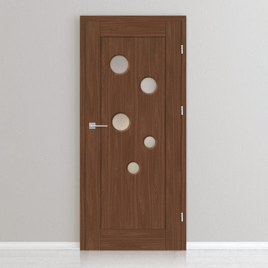 Врата ERKADO - EWODIA 2, Цвят: PREMIUM Орех от Флор Декор