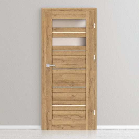 Врата ERKADO - FLOKS 4, Цвят: GREKO Орех от Флор Декор