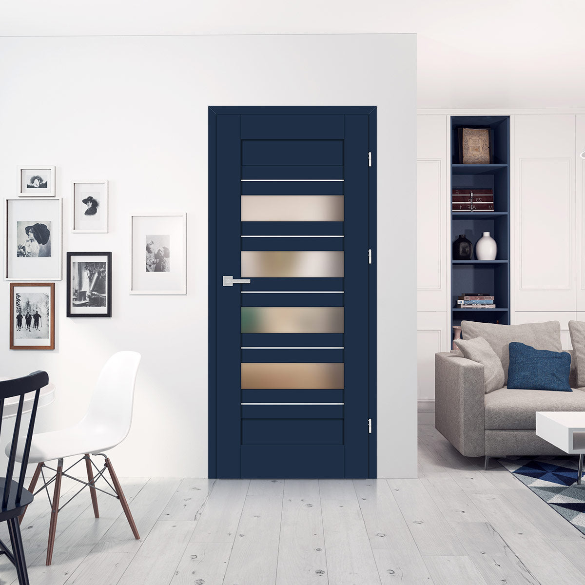 Врата ERKADO - FLOKS 5, Цвят: GREKO Орех от Флор Декор