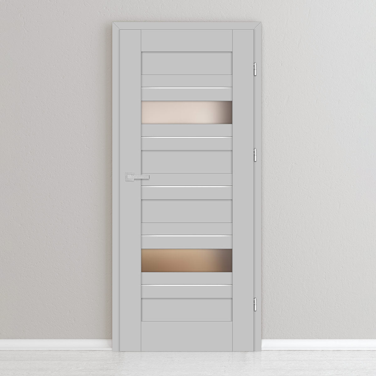 Врата ERKADO - FLOKS 6, Цвят: GREKO Орех от Флор Декор