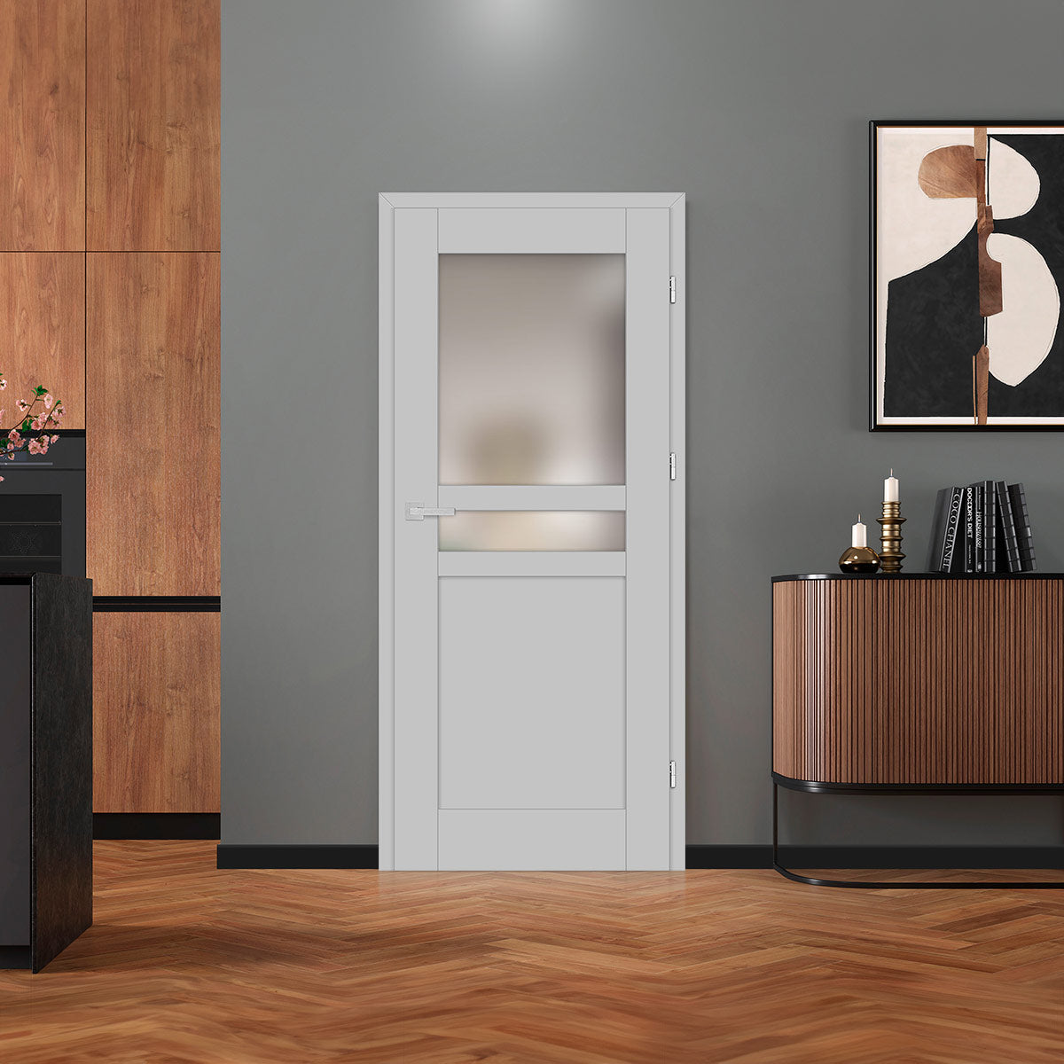 Врата ERKADO - FORSYCJA 2, Цвят: GREKO Бяло от Флор Декор