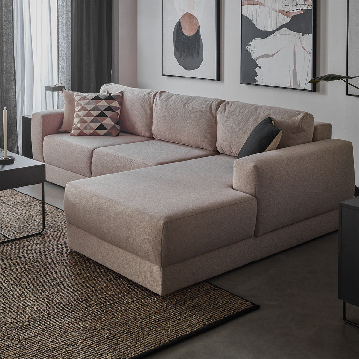 Ъглов разтегателен диван STELLO | Мебели VOX