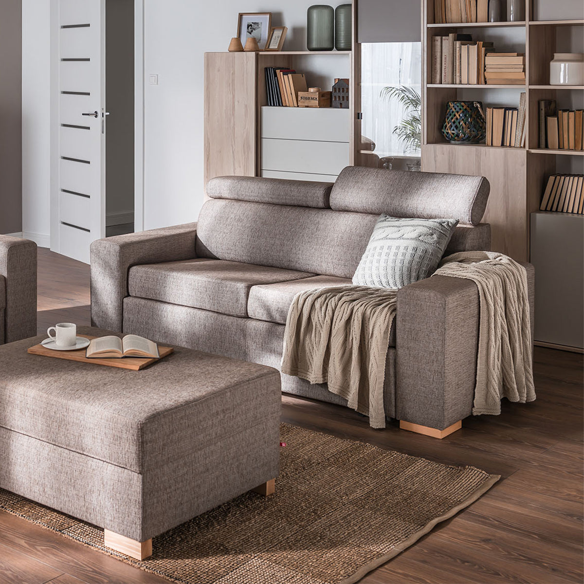 Двуместен разтегателен диван MILTON MAX I Мебели VOX