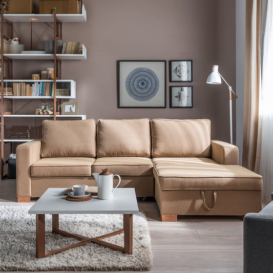 Ъглов разтегателен диван NOEL I Флор Декор